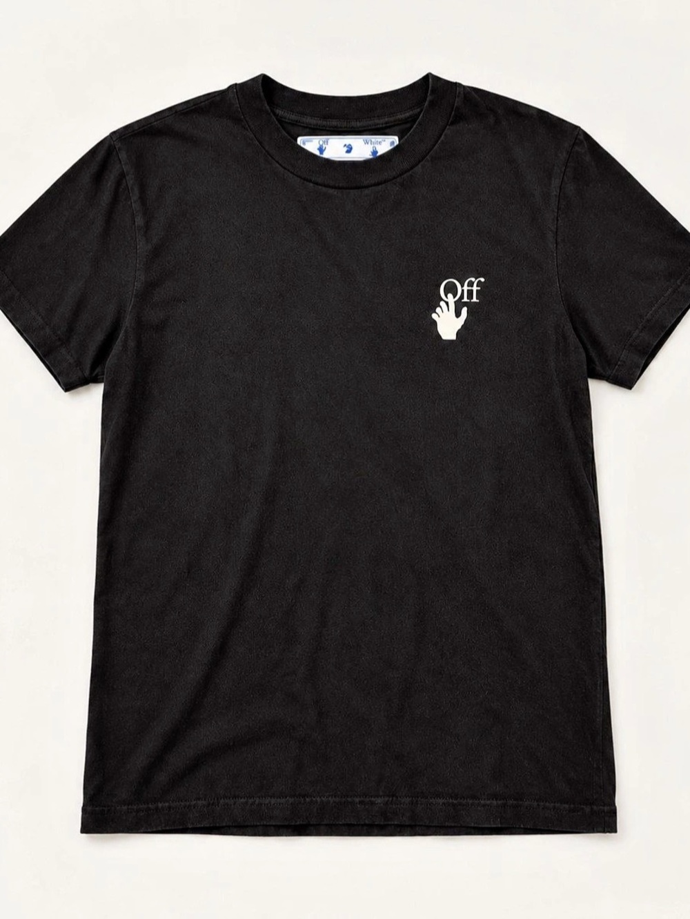 Off-White Caravaggio Arrow T-Shirt Black Graphic Short Sleeve Tee
